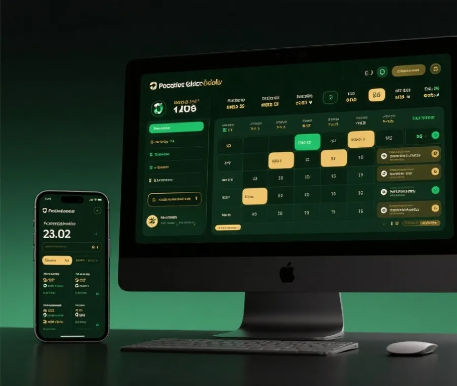 世界盃賽程與比分介面示意