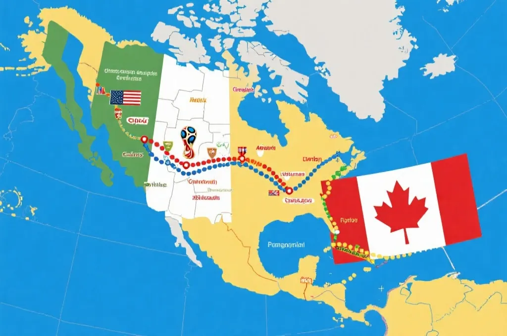 2026世界杯比赛美加墨在哪举办？北美观赛路线、签证交通与预算全攻略